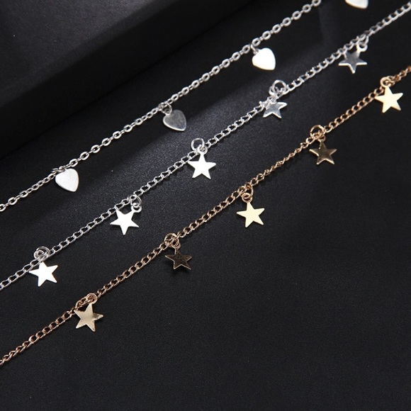 2/$20!🍒 star choker necklace ✰ - Picture 3 of 3